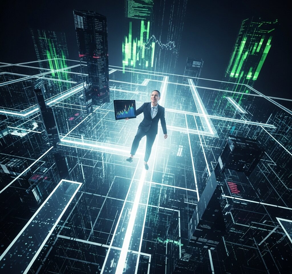 Infographic showing the main types of Google algorithms including search algorithms like PageRank and RankBrain, advertising algorithms for Google Ads, recommendation algorithms for YouTube and Play Store, and specialized algorithms for Google Maps, Images, and News, with interconnected arrows demonstrating how they work together to deliver personalized user experiences.